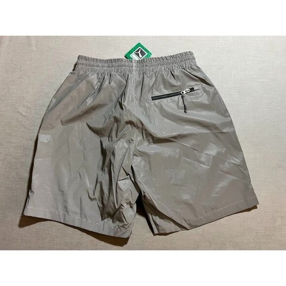 Puma x Bill Walsh King Shorts Mens Medium Gray Pocketed Reflective Running Men. - Picture 11 of 14